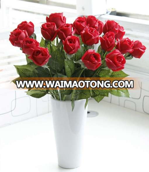 New Style Silk Rose Artificial Preserved Flower For Wholesale